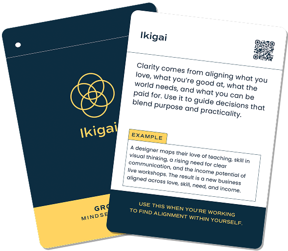 Ikigai Mental Model Card
